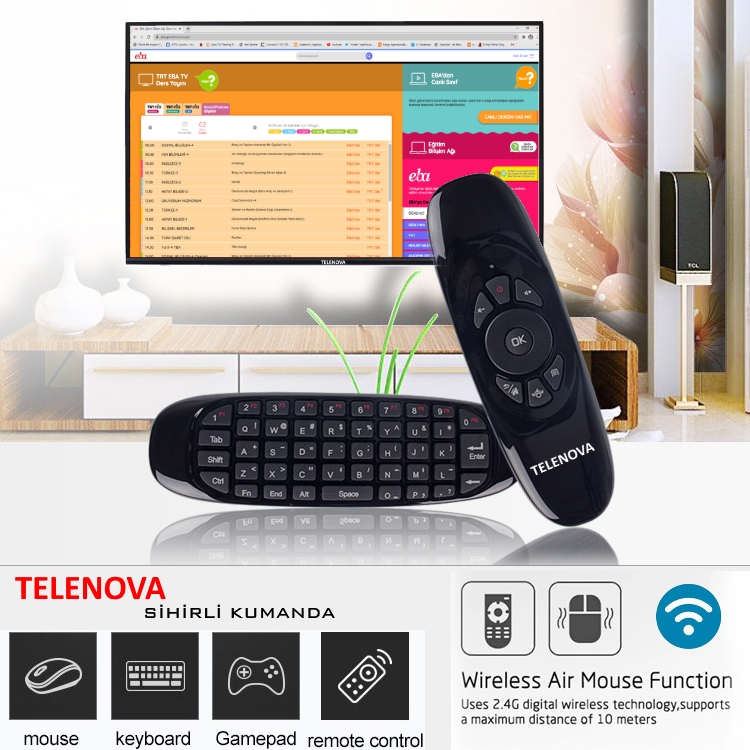 Telenova 75S8001 75″ 4K UHD TV